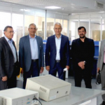 Members of the board of the association visited the factory of Tous Power Technology Company (Tronics) in Mashhad.